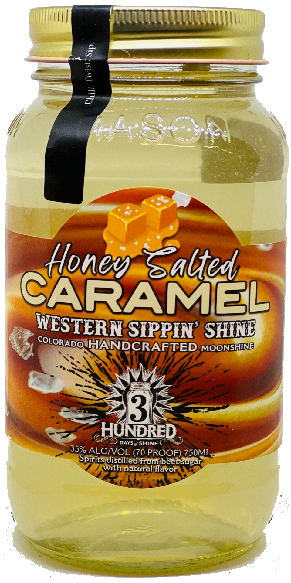 Honey Salted Caramel Moonshine - 3 Hundred Days of Shine