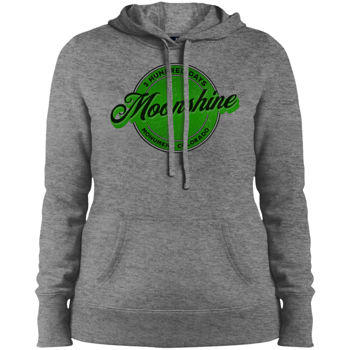 Moonshine - Green - Ladies' Pullover Hooded Sweatshirt