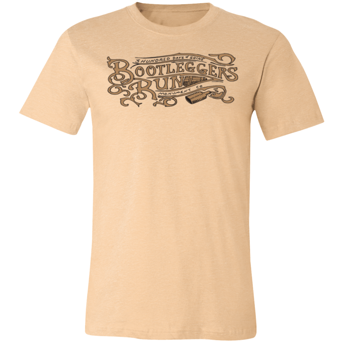 Bootleggers Run - 3 Hundred Days - Unisex Jersey Short-Sleeve T-Shirt