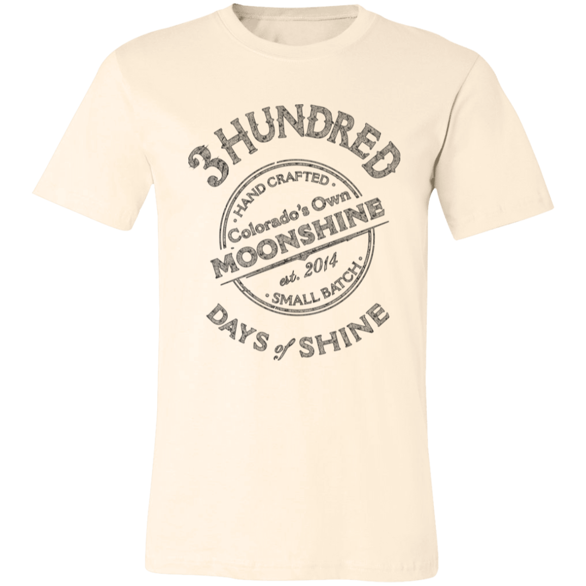 Colorado's Own Moonshine  - Oil - 3 Hundred Days - Unisex Jersey Short-Sleeve T-Shirt