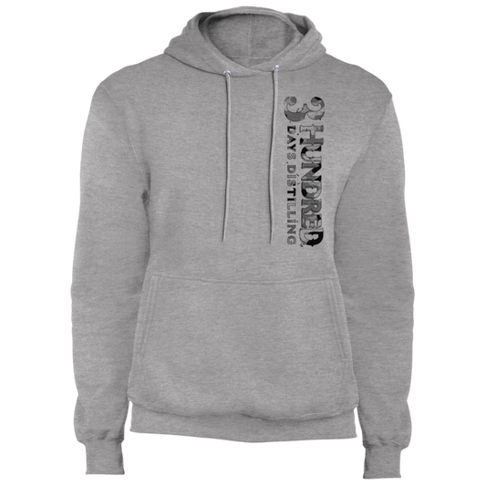 3 Hundred Days Vertical - Black Camp -  Core Fleece Pullover Hoodie