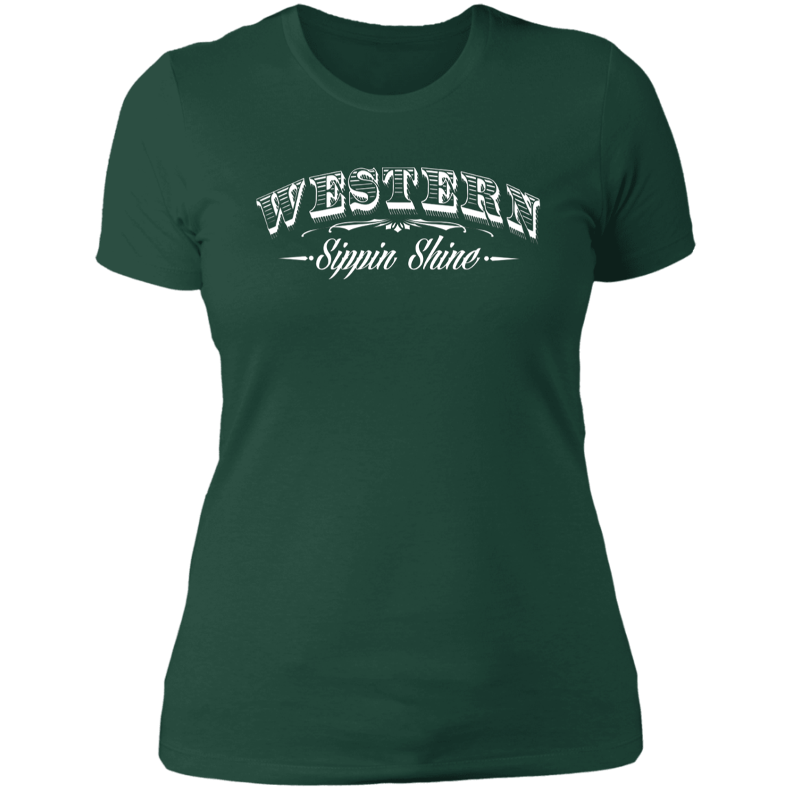 Western Sippin Shine - 3 Hundred Days - Ladies' Boyfriend T-Shirt