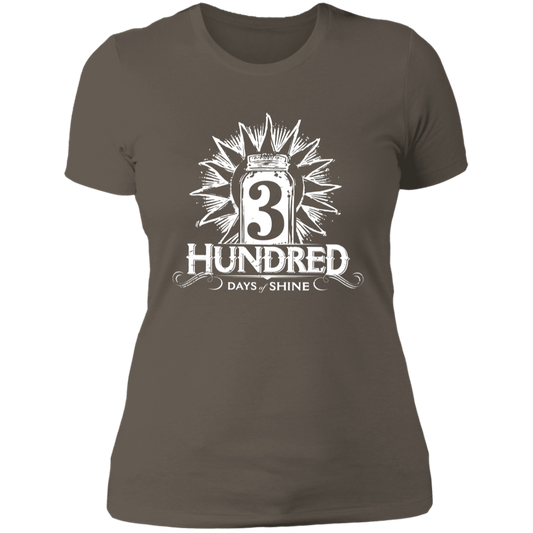 3 Hundred Days - White - Ladies' Boyfriend T-Shirt