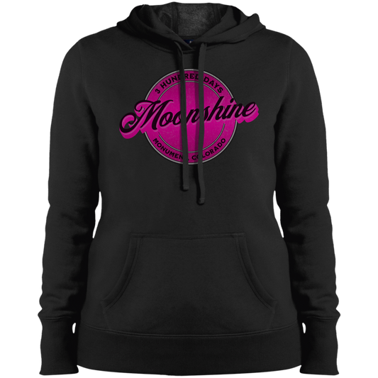 Moonshine - Pink - Ladies' Pullover Hooded Sweatshirt