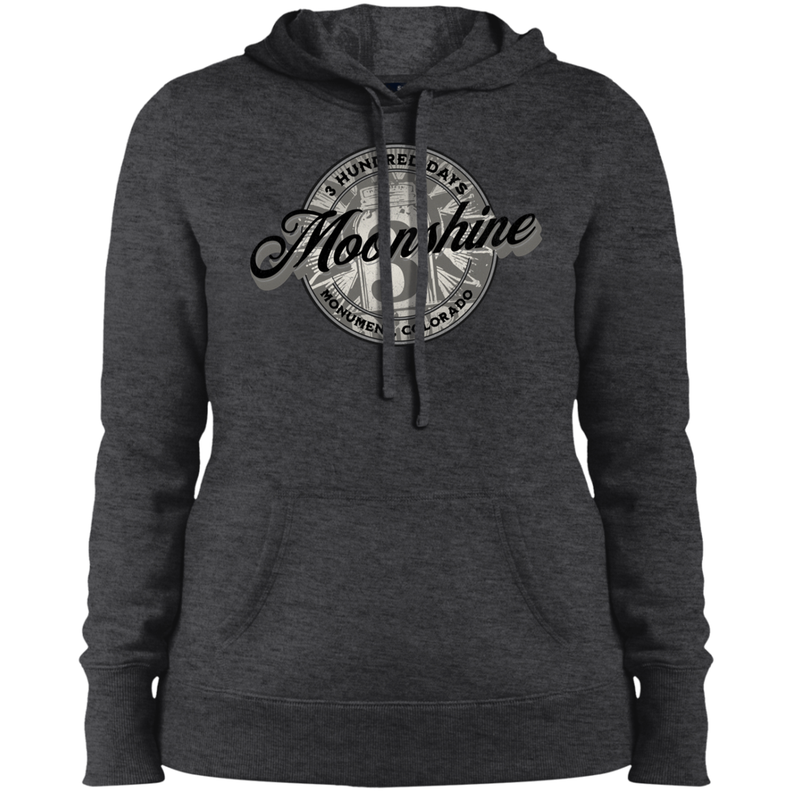 Moonshine - Embossed - Ladies' Pullover Hooded Sweatshirt