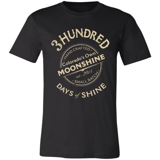 Colorado's Own Moonshine  - Old - 3 Hundred Days - Unisex Jersey Short-Sleeve T-Shirt