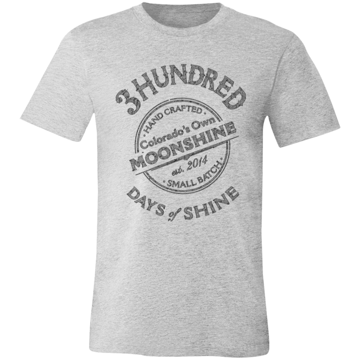 Colorado's Own Moonshine  - Oil - 3 Hundred Days - Unisex Jersey Short-Sleeve T-Shirt