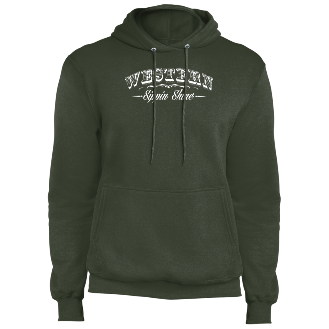 Western Sippin Shine - White - 3 Hundred Days - Core Fleece Pullover Hoodie