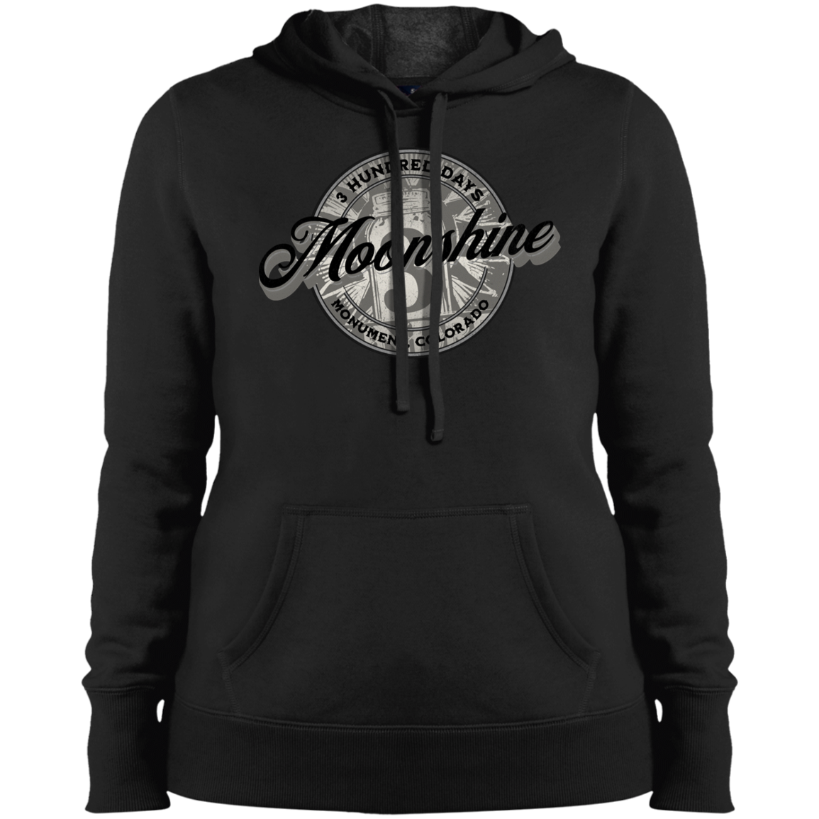 Moonshine - Embossed - Ladies' Pullover Hooded Sweatshirt