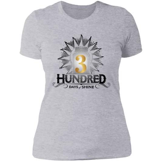 3 Hundred Days - Anniversary Gold - Ladies' Boyfriend T-Shirt