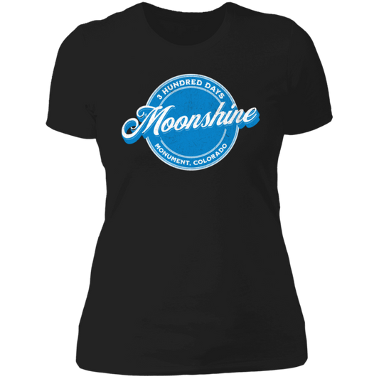 Moonshine - Blue - 3 Hundred Days - Ladies' Boyfriend T-Shirt