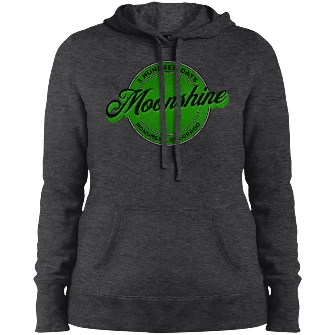 Moonshine - Green - Ladies' Pullover Hooded Sweatshirt