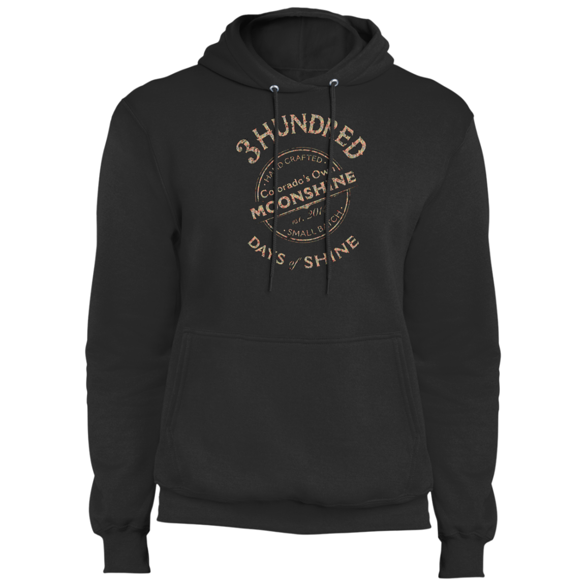 Colorado's Own - Rust - 3 Hundred Days - Core Fleece Pullover Hoodie