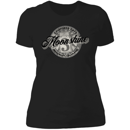 Moonshine - Watermark - 3 Hundred Days - Ladies' Boyfriend T-Shirt