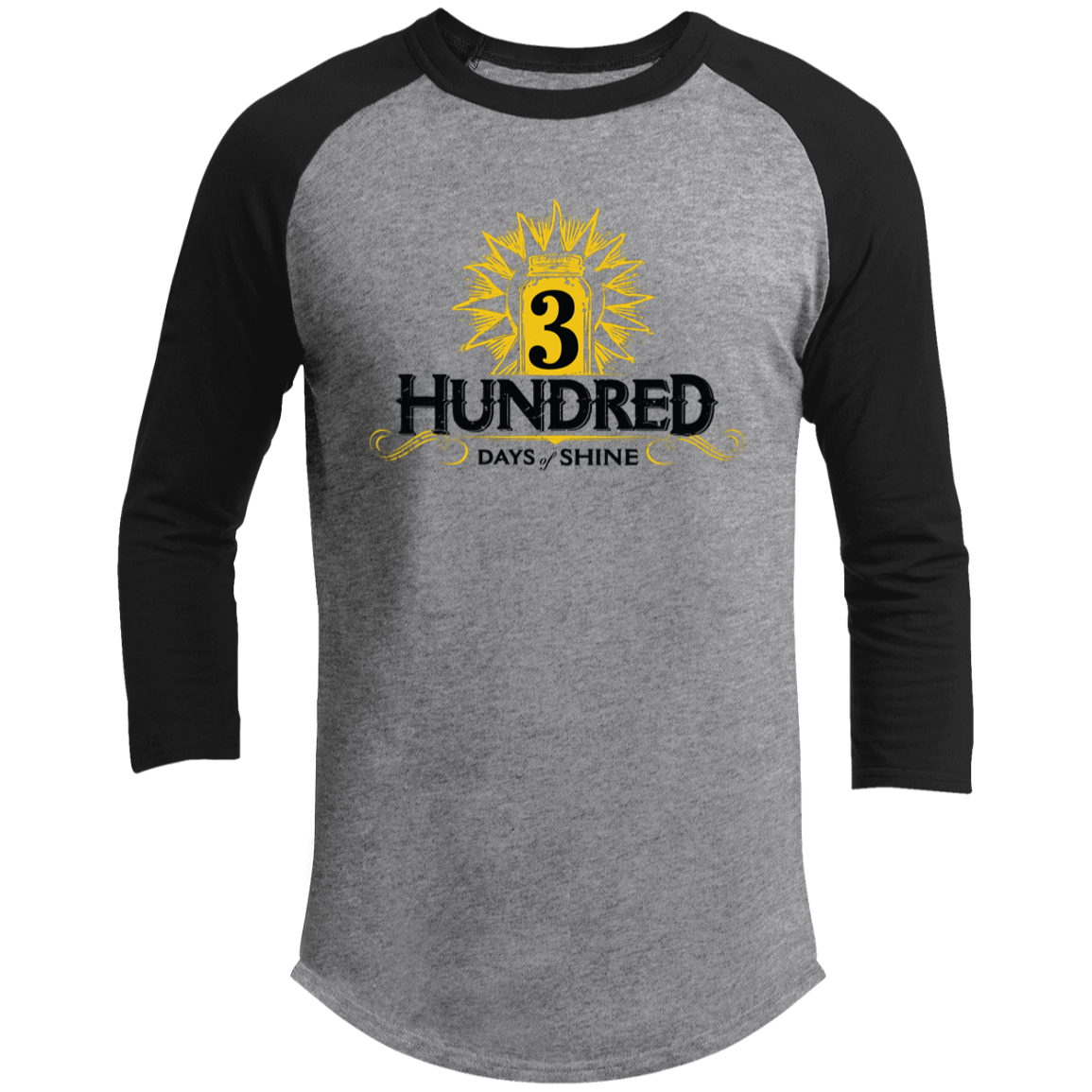 3 Hundred Days - Gold - 3/4 Raglan Sleeve Shirt