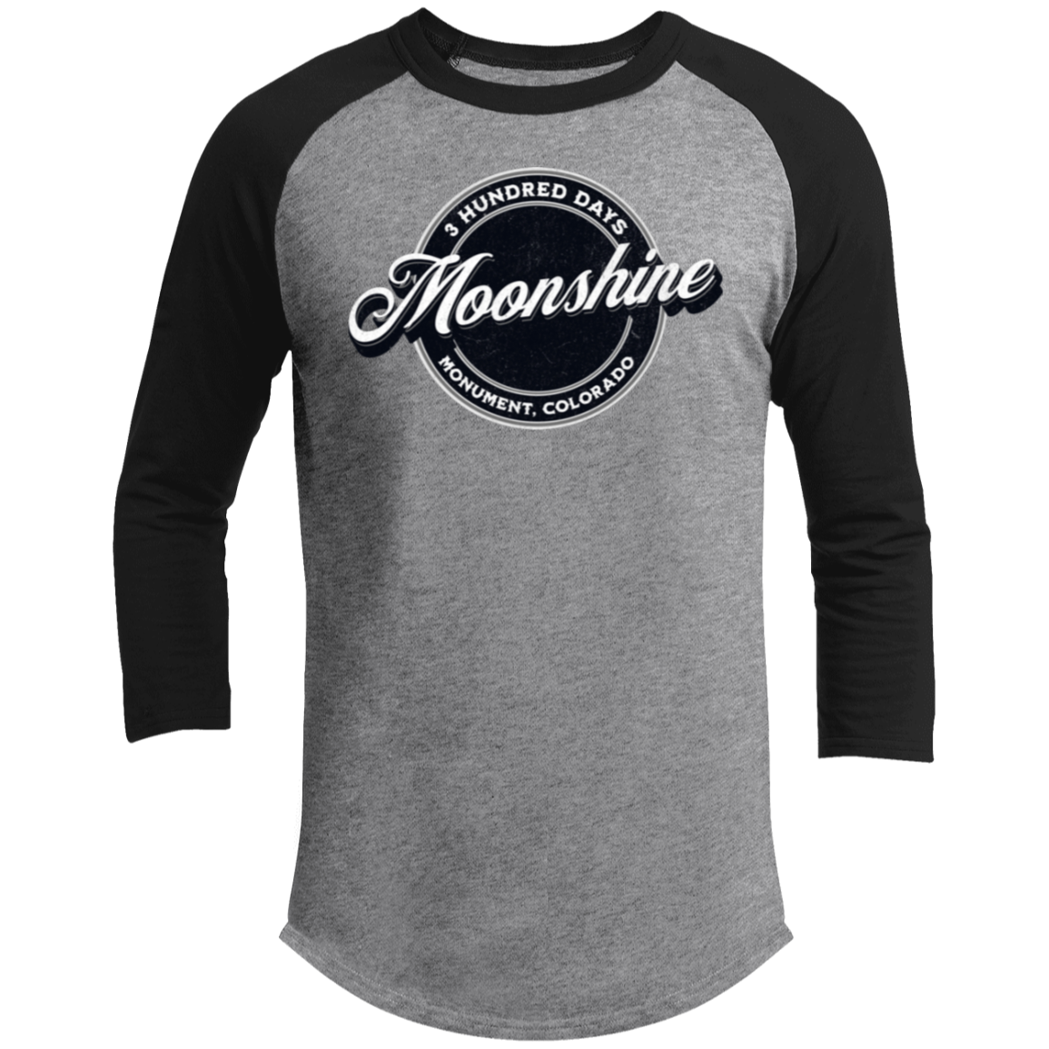 Moonshine - 3 Hundred Days - 3/4 Raglan Sleeve Shirt