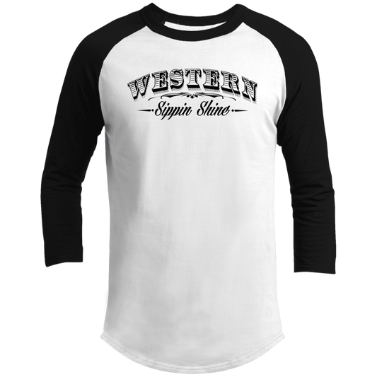 Western Sippin Shine - 3 Hundred Days - 3/4 Raglan Sleeve Shirt