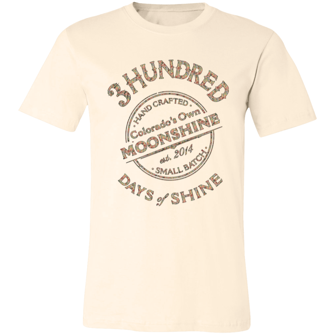 Colorado's Own Moonshine  - Old Dark - 3 Hundred Days - Unisex Jersey Short-Sleeve T-Shirt