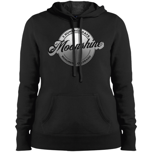 Moonshine - Silver - Ladies' Pullover Hooded Sweatshirt