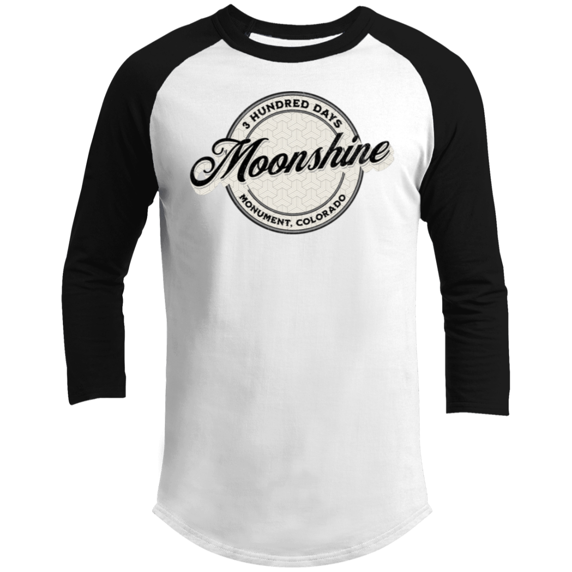 Moonshine - Lowkey - 3 Hundred Days - 3/4 Raglan Sleeve Shirt