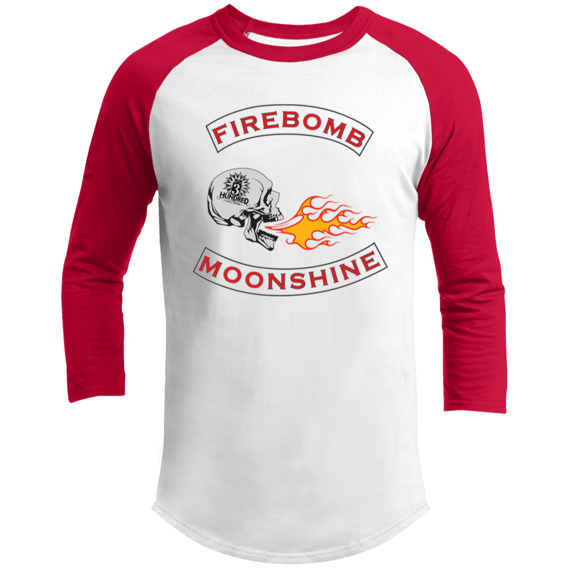 Firebomb - 3 Hundred Days - 3/4 Raglan Sleeve Shirt