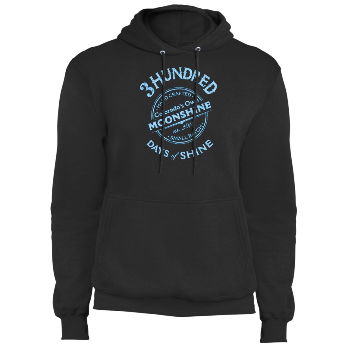 Colorado's Own - Blue - 3 Hundred Days - Core Fleece Pullover Hoodie