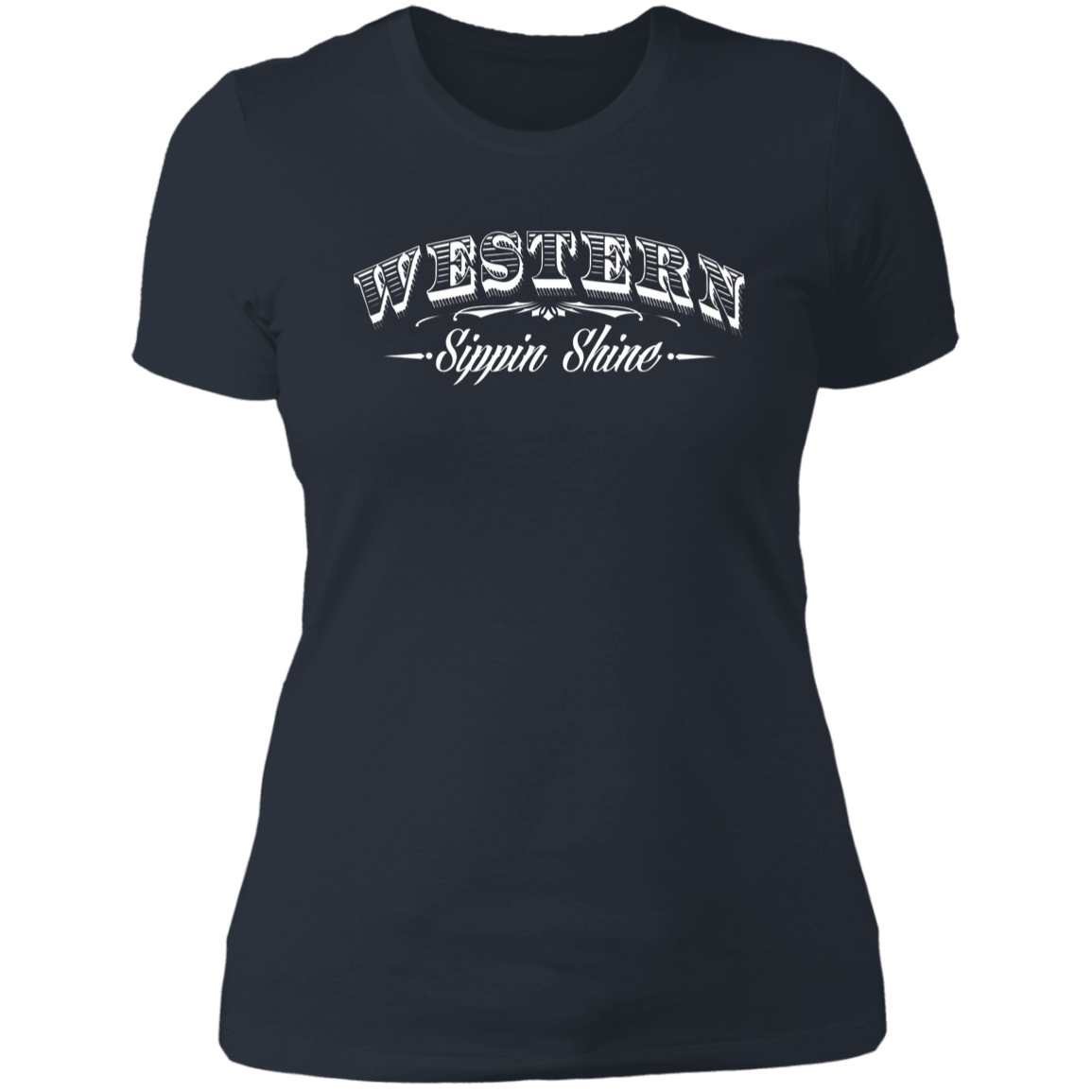 Western Sippin Shine - 3 Hundred Days - Ladies' Boyfriend T-Shirt