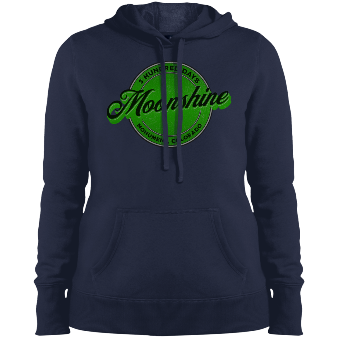 Moonshine - Green - Ladies' Pullover Hooded Sweatshirt