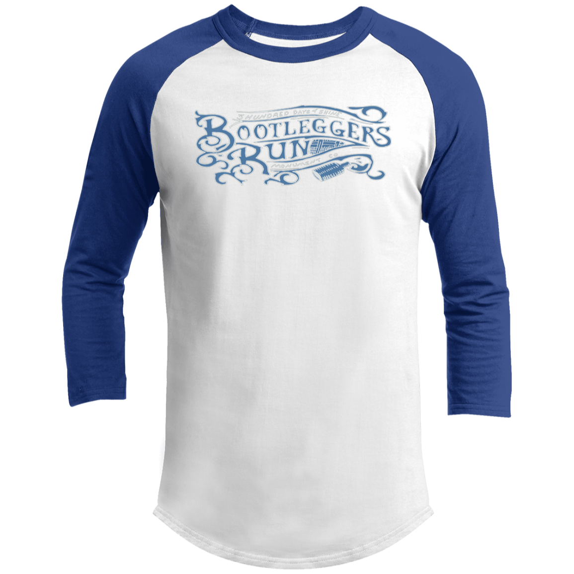 Bootleggers Run - 3/4 Raglan Sleeve Shirt