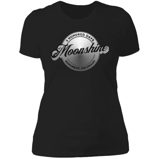 Moonshine - Silver - 3 Hundred Days - Ladies' Boyfriend T-Shirt