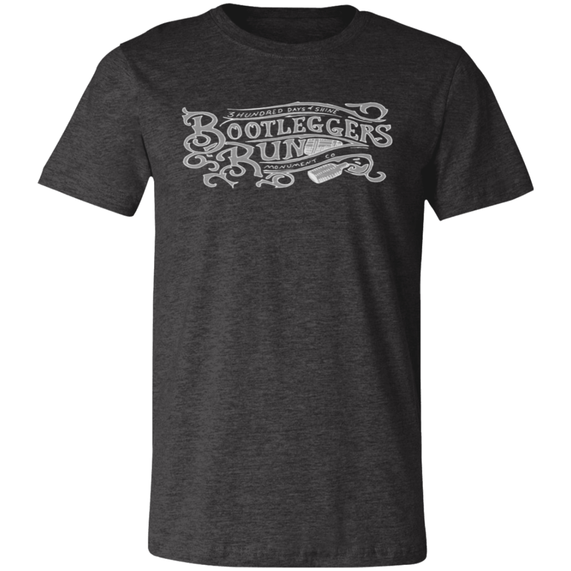 Bootleggers Run - White - 3 Hundred Days - Unisex Jersey Short-Sleeve T-Shirt