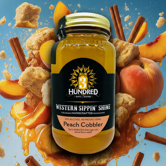 Peach Cobbler Moonshine - 3 Hundred Days of Shine